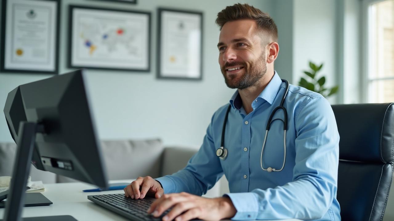 Healthcare provider workspace